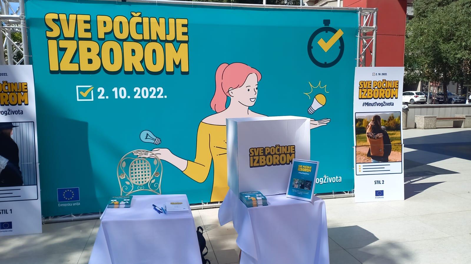 Delegacija EU u BiH pokrenula kampanju "Sve počinje izborom" - Avaz