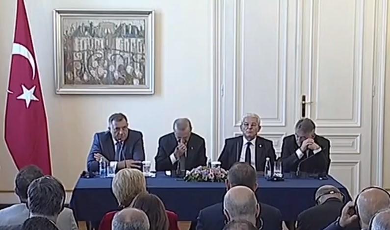 Dodik na press konferenciji pričao o Šmitu i nasmijao Erdoana