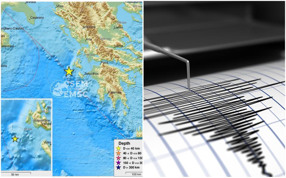 Snažan zemljotres pogodio Jonsko more
