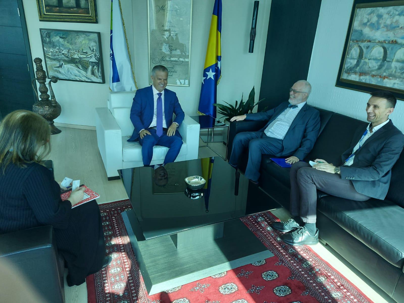 Radončić razgovarao s ambasadorom Tejlerom, šefom Izborne posmatračke misije OSCE-a