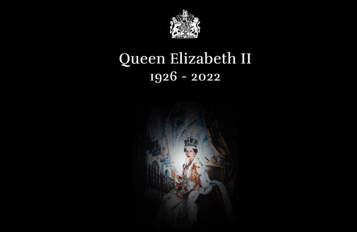Nakon smrti kraljice Elizabete II zatamnjena kraljevska web stranica