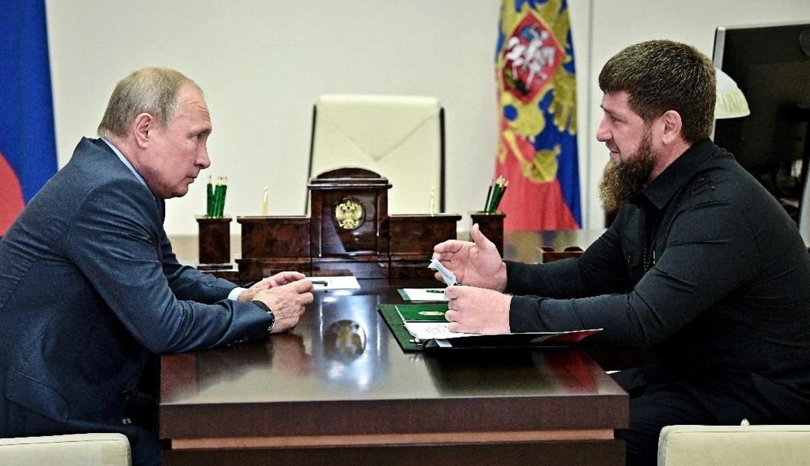 Putin i Kadirov tokom ranijeg susreta - Avaz