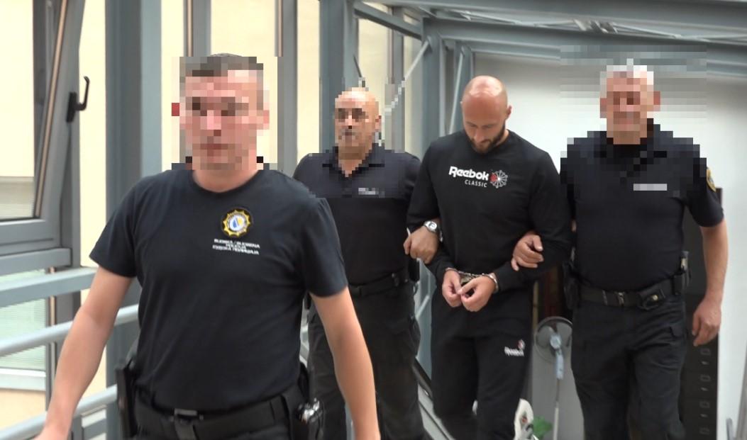 Osumnjičeni za ubistvo načelnika krim-policije Prijedor, doveden u Tužilaštvo BiH