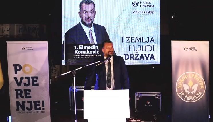 Konaković: Uporedite šta je Alija govorio sa govorima ovih danas što na plakatima stoje iza njegovog prezimena - Avaz