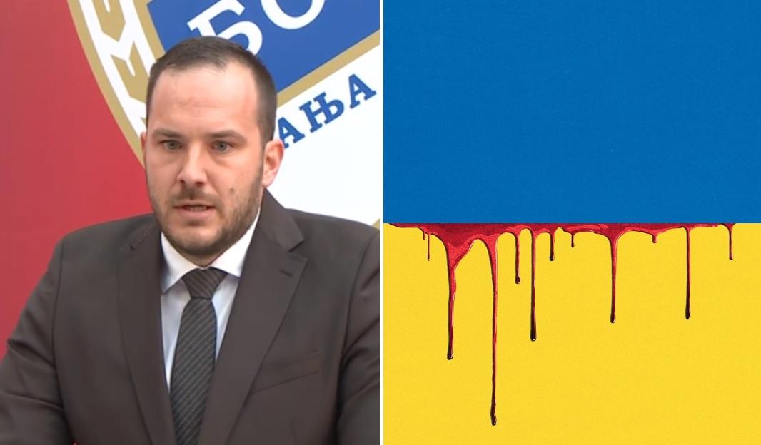 Bosanski dres uprskan nevinom ukrajinskom krvlju