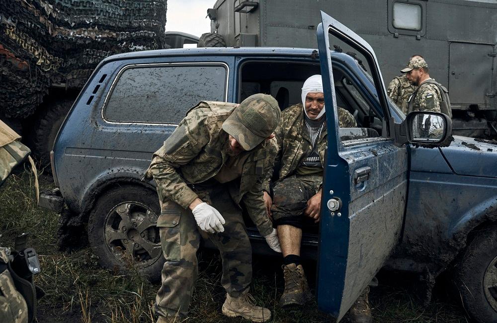 Ukrajinski vojnici koji su se borili u Harkovu - Avaz