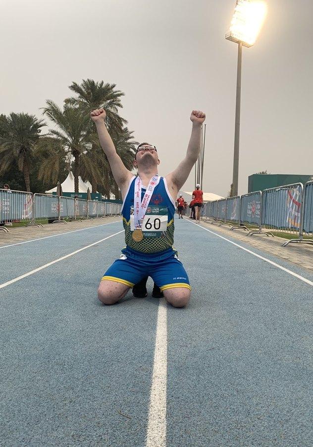 Radost nakon osvajanja olimpijskog zlata u Abu Dabiju - Avaz
