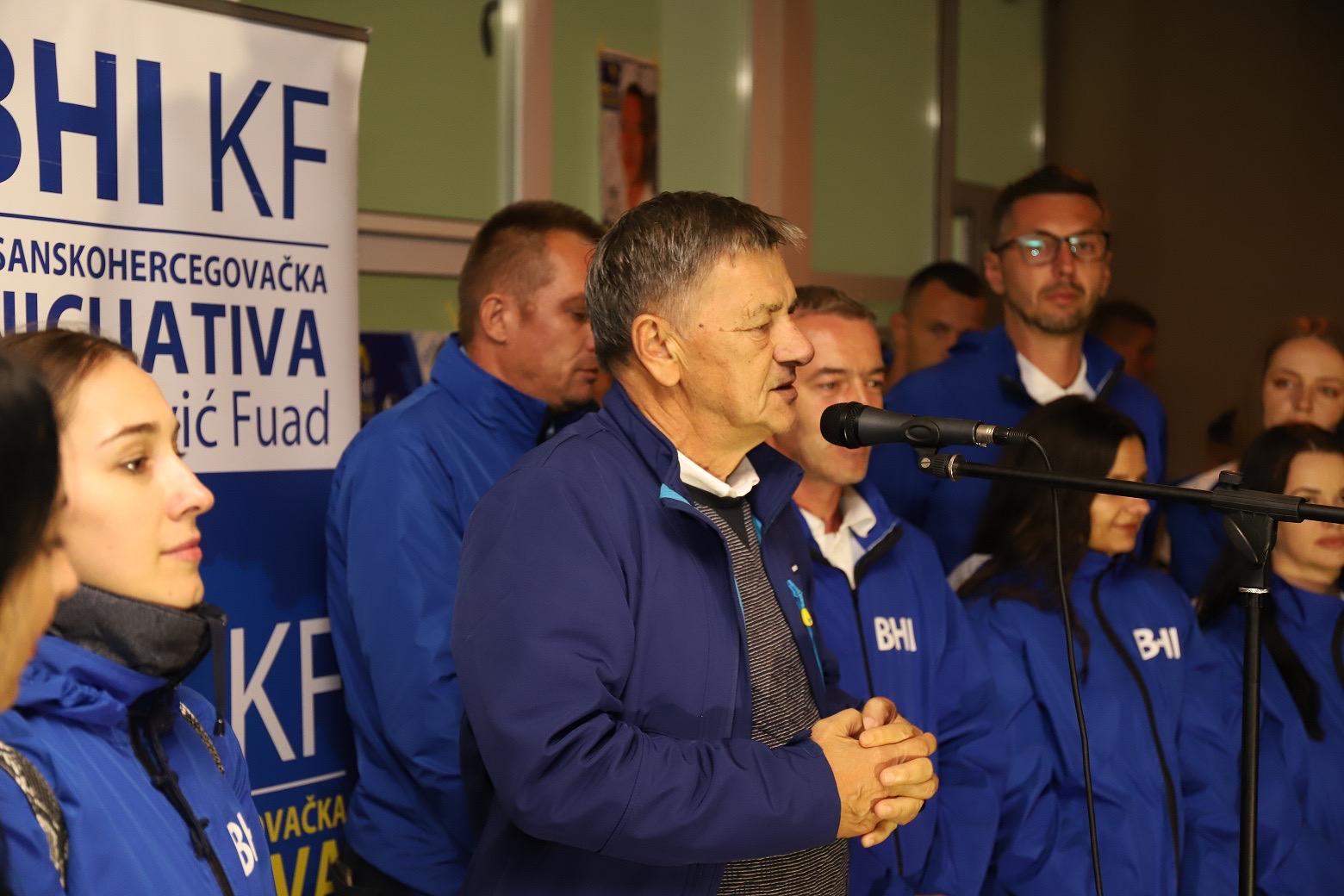 Velika podrška Kasumoviću i BHI KF u Radinovićima, Hrastovcu i Brnjicu