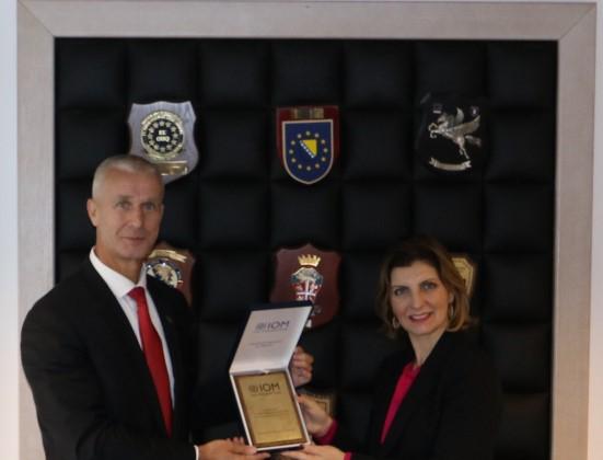 Direktor Vilić primio vrijednu donaciju od Međunarodne organizacije za migracije u BiH
