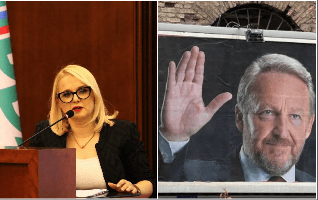Elzina Pirić uporedila Izetbegovićev plakat sa fašističkim pozdravom, pa kažnjena sa 5.000 KM