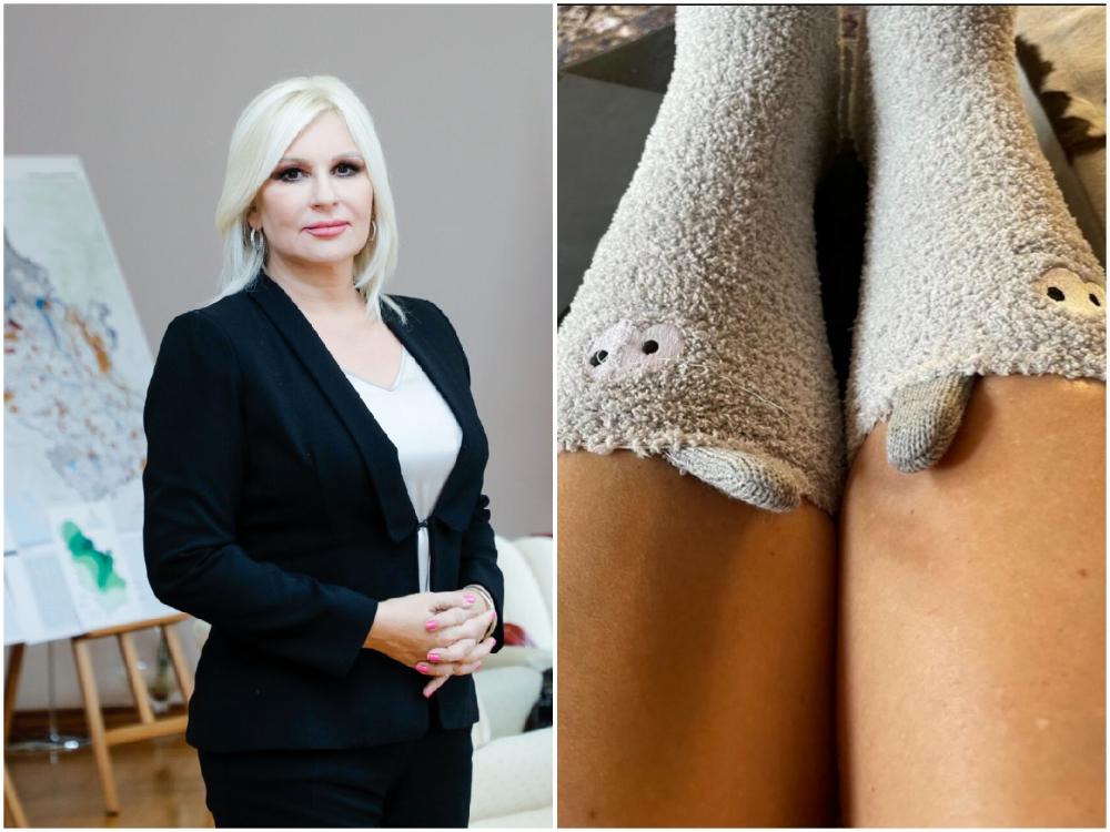 Potpredsjednica Vlade Srbije objavila fotografiju nogu u čarapama s ušima