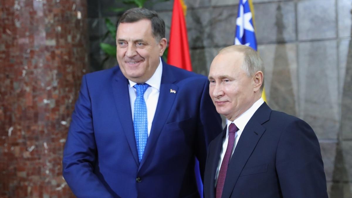 Milorad Dodik i Vladimir Putin - Avaz
