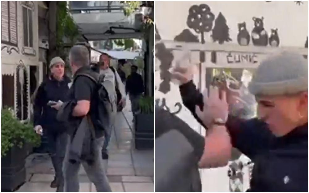 Video / Demonstrant na protestu šutnuo glavnog urednika Informera
