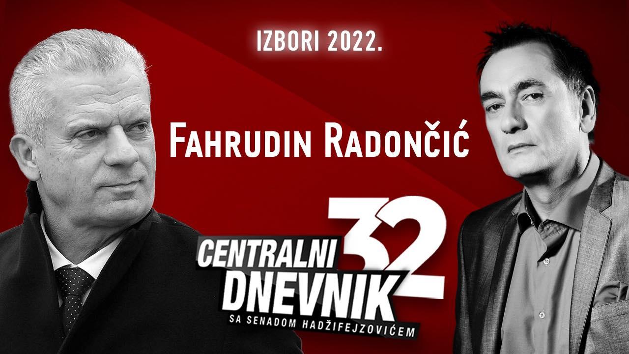 Radončić večeras u 22 sata gostuje kod Hadžifejzovića