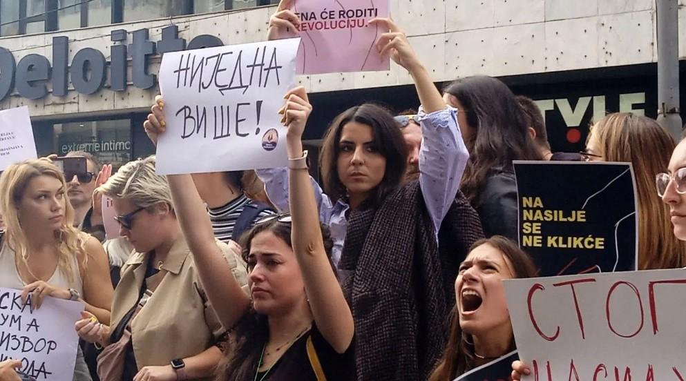 S protesta u Beogradu - Avaz