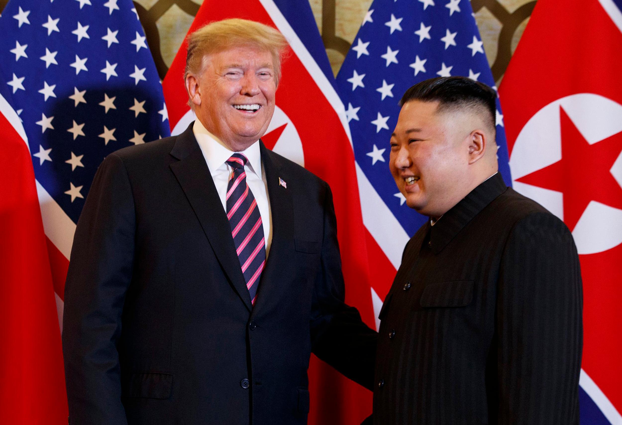 Donald Tramp i Kim Jong Un - Avaz