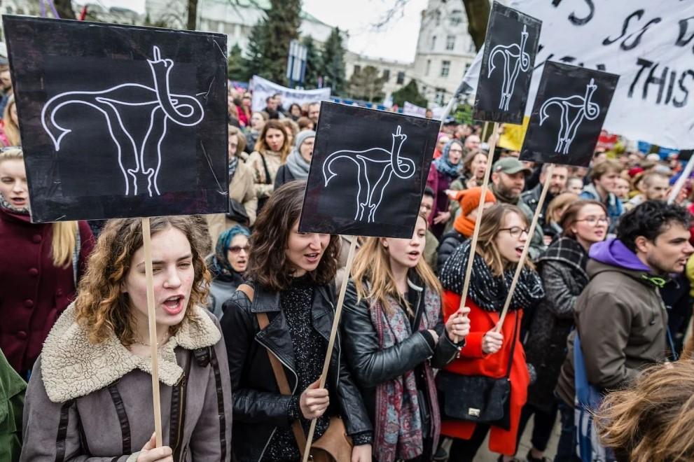 Sa jednog od protesta protiv abortusa u glavnom gradu Poljske - Avaz