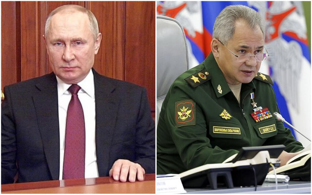 Institut za proučavanje rata: Putin će Šojgua postaviti kao "žrtvenog jarca"
