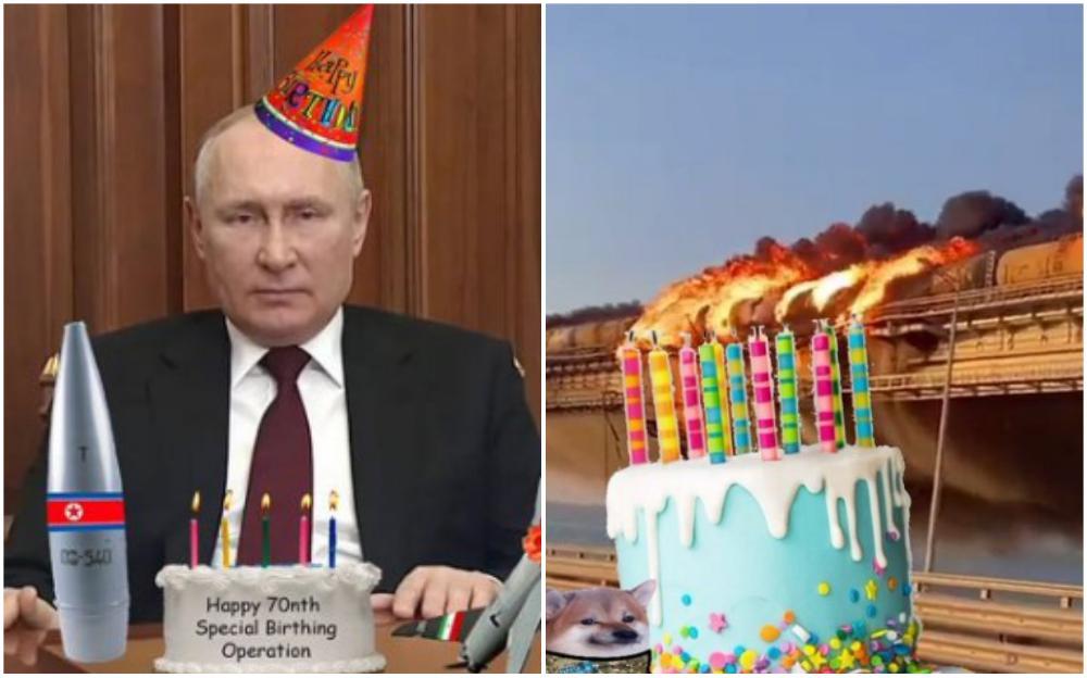 Šale na Putinov račun: Ovo ti je rođendanski poklon