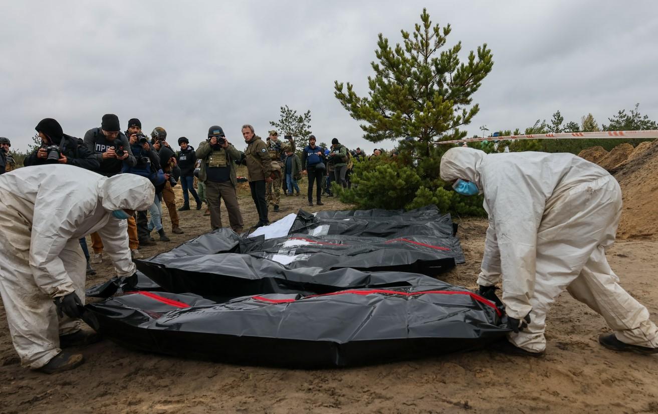 Ukrajina tvrdi: U Limanu pronađena masovna grobnica