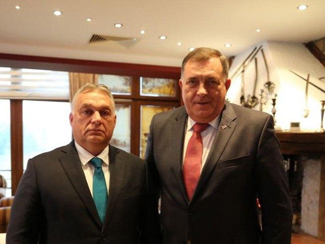 Viktor Orban i Milorad Dodik - Avaz