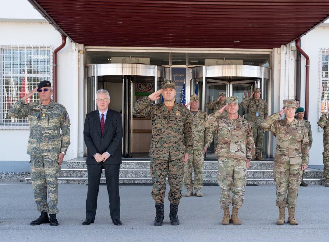 General Kavoli sastao se danas sa NATO štabom u Sarajevu - Avaz