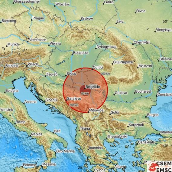 Zemljotres pogodio Kraljevo - Avaz