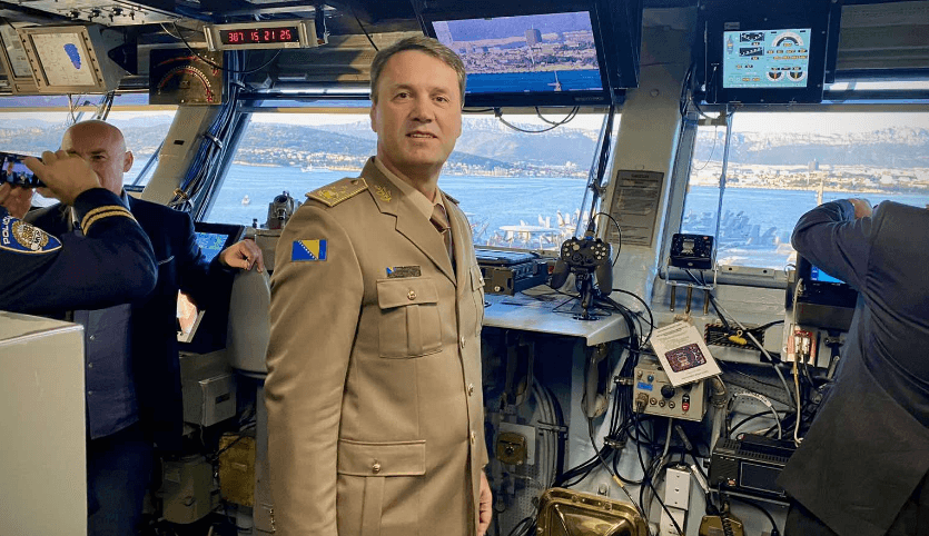 Na poziv SAD i kontraadmirala Veleza: Mašović obišao nosač aviona "USS George H.W. Bush"