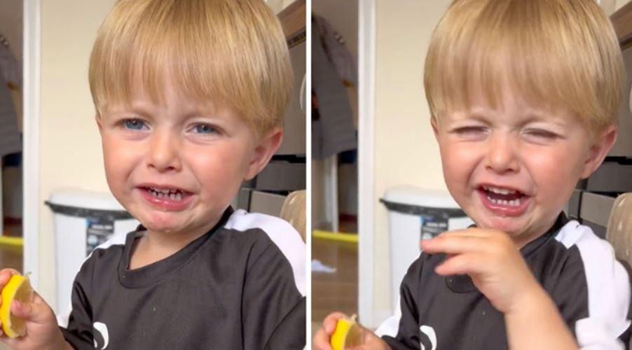 Dječak prvi put probao limun, njegova reakcija postala je viralna