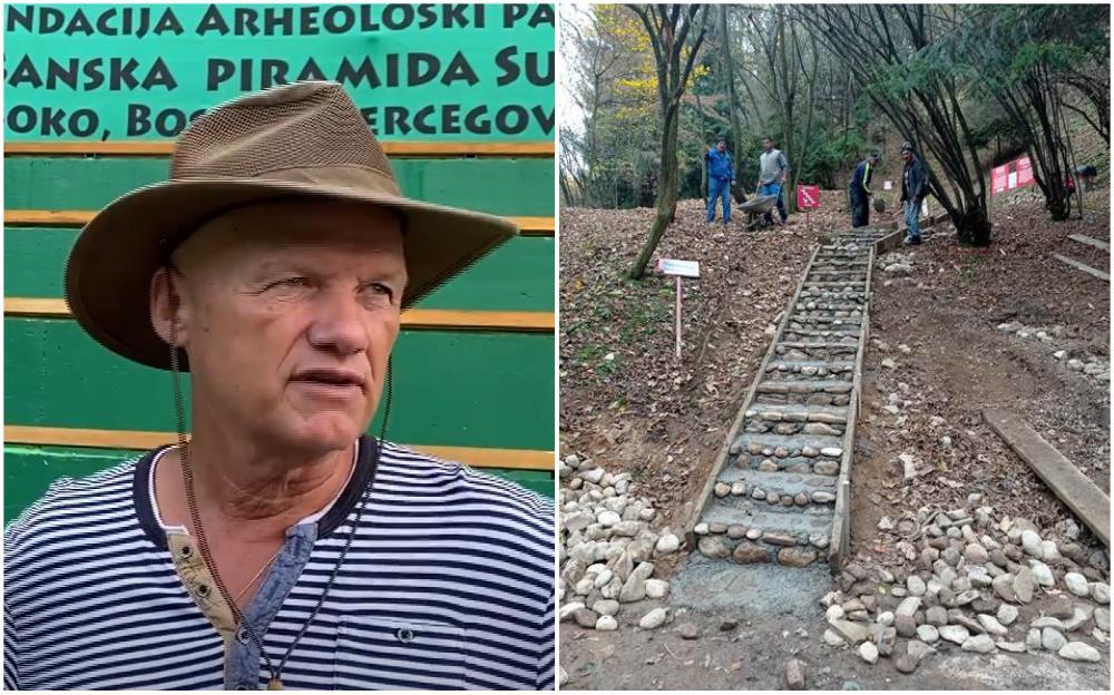 Semir Osmanagić: Konačno je okončana izgradnja obaloutvrde kroz magičnu šumu