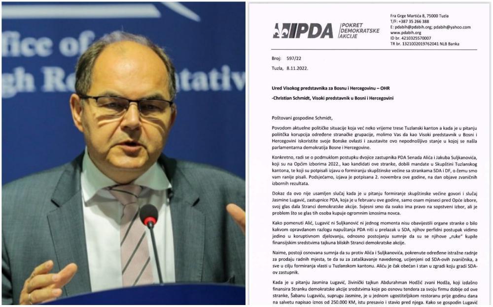 Upućen novi dopis Kristijanu Šmitu: Kome je tajkun iz Živinica nudio 250.000 KM, pa napisao "ponuda je istekla"?