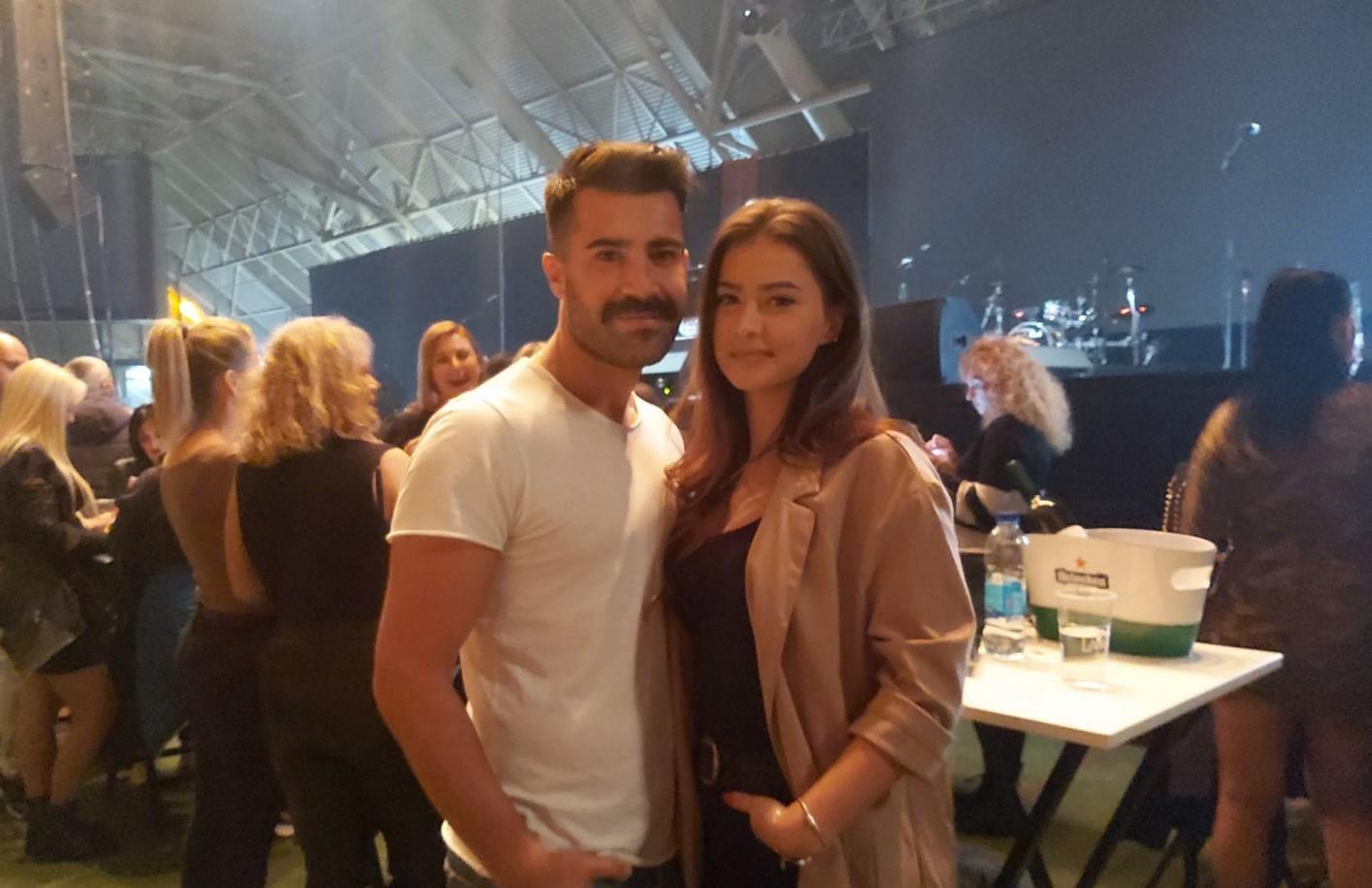 Kenan Tahirović s novom djevojkom na koncertu Ace Lukasa
