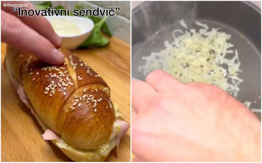 Evo kako na jednostavan način da napravite sendvič