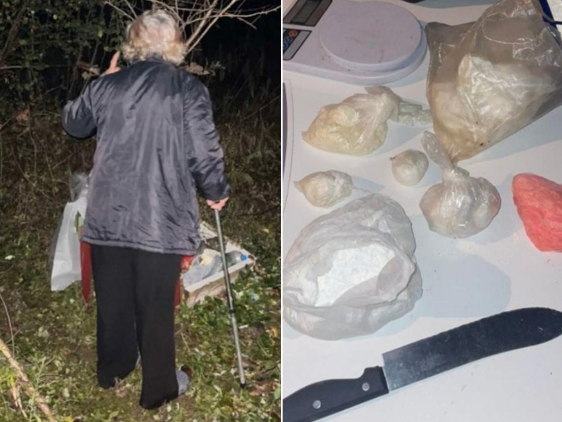 Policija Srbije je u šumi zatekla staricu: Kod sebe imala vagu i drogu - Avaz