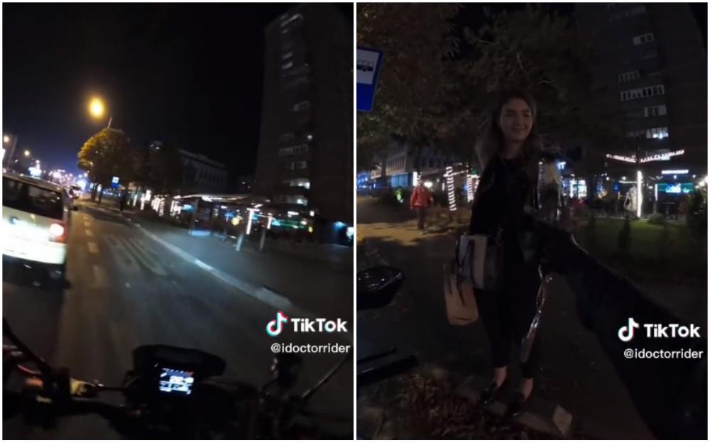 Motociklista u Sarajevu poklanjao ruže ženama: Oduševio je mnoge