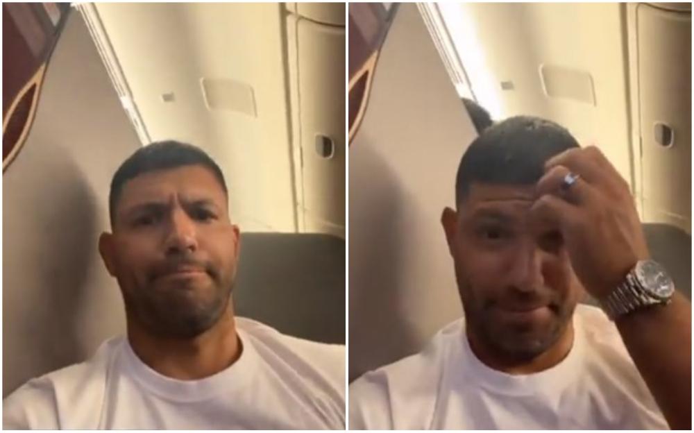 Aguero objavio video: Imao je najgore putovanje avionom za jednog Argentinca
