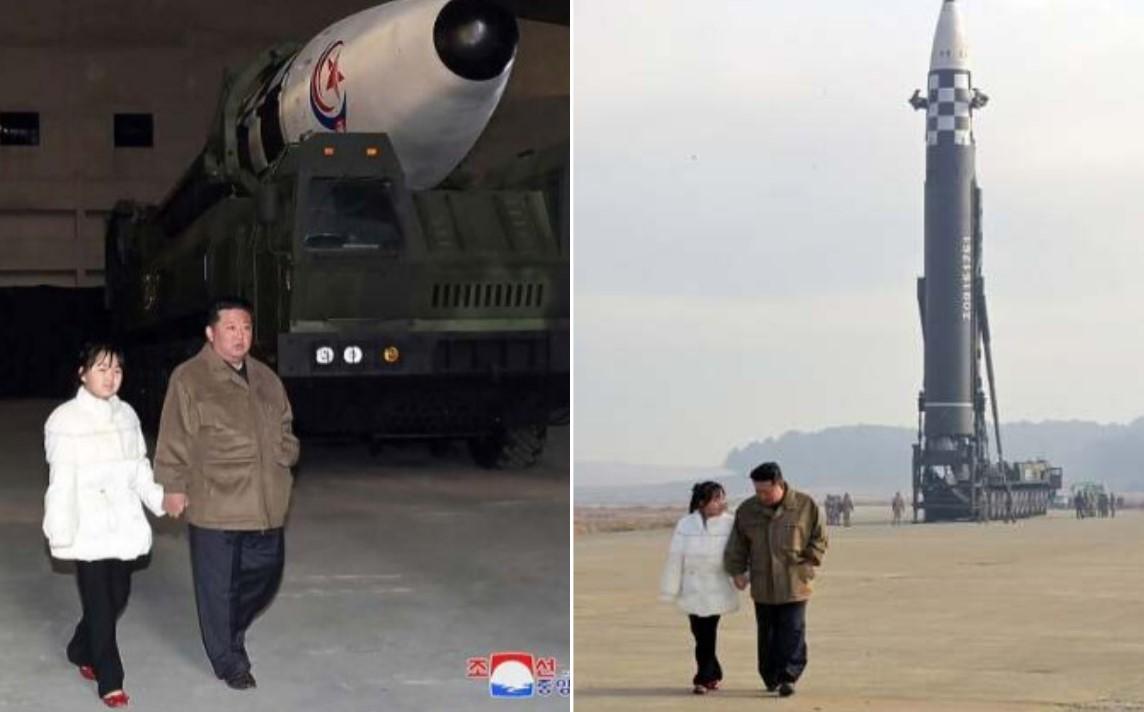 Kim Jong-un prvi put u javnosti s 9-godišnjom kćerkom, pratili lansiranje rakete