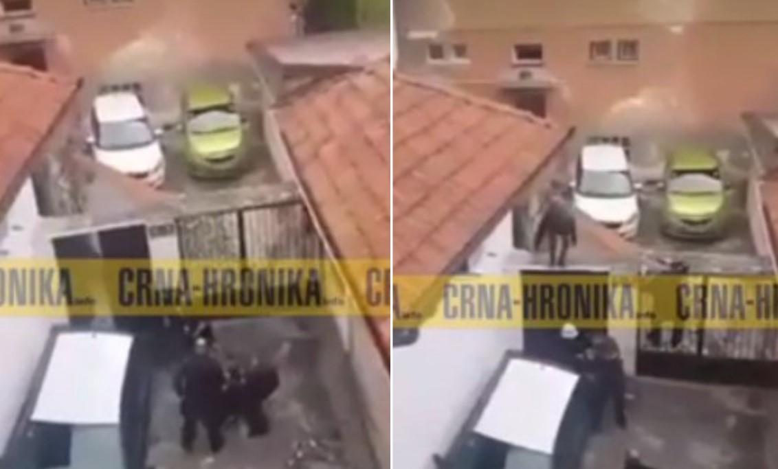 Video / Razbojnici pokušali opljačkati kuću, onda su stigli policajci: Nisu se dobro proveli