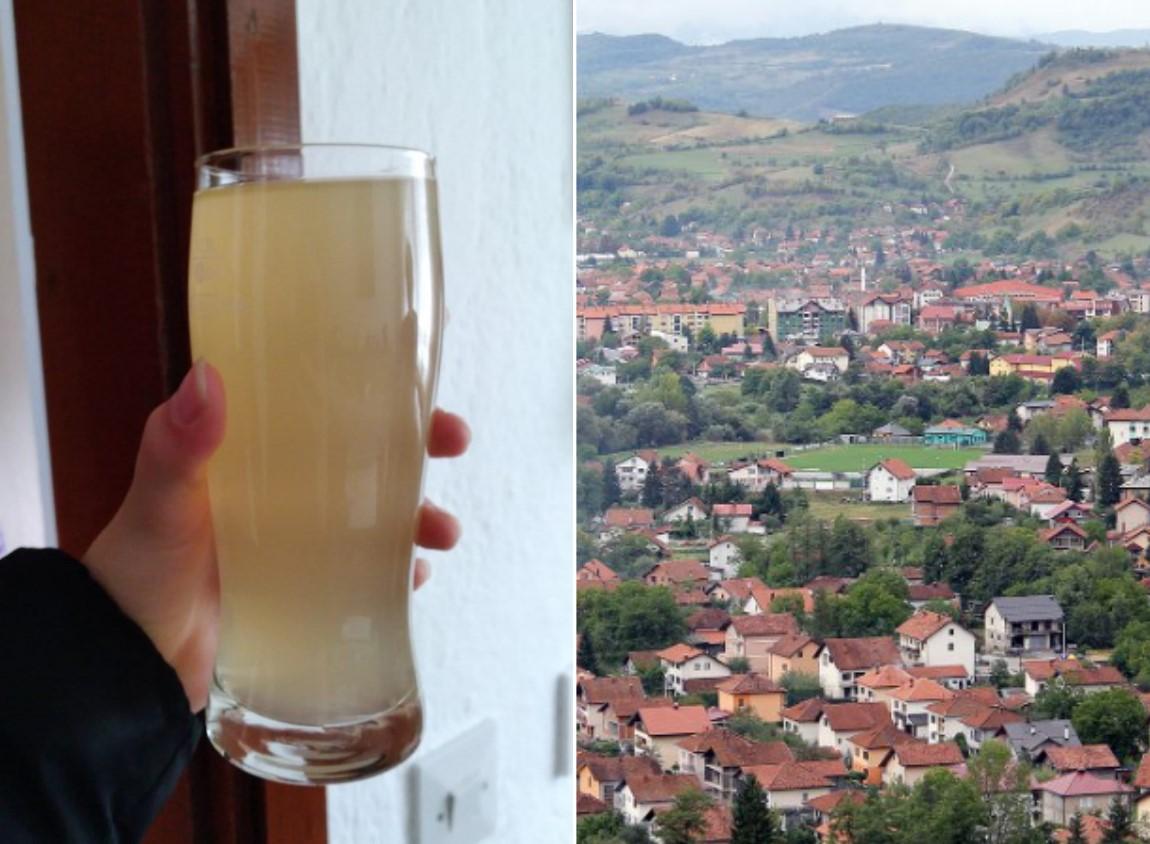 Na Facebooku je objavljena fotografija na kojoj se vidi čaša puna vode iz česme - Avaz