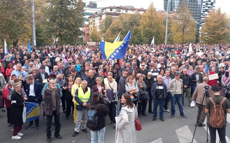 Najavljeni protesti za subotu u Sarajevu