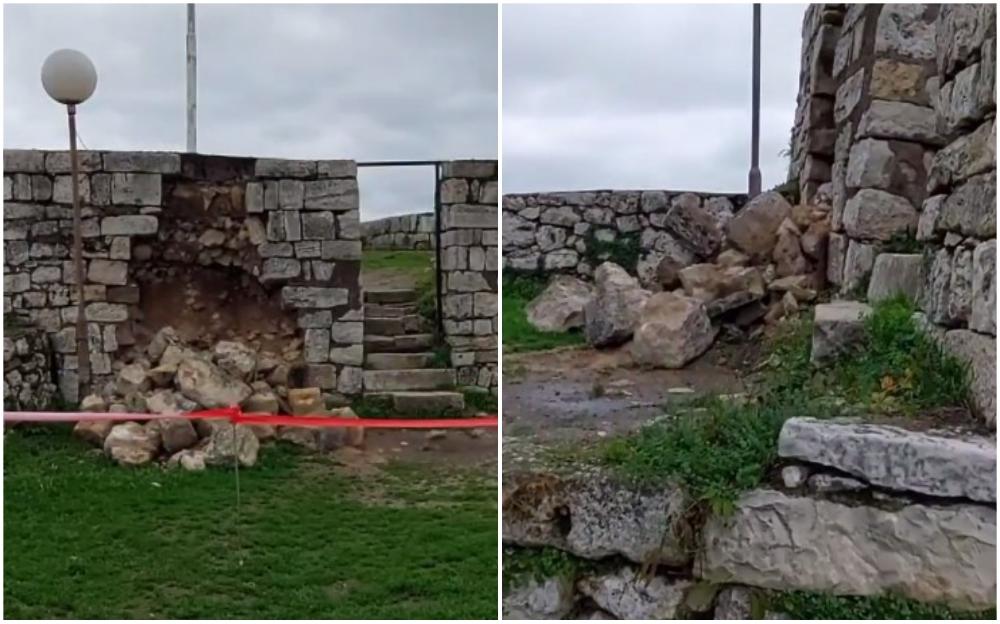 Jedna od najvažnijih historijskih građevina BiH u užasnom stanju: Urušio se dio kule Zmaja od Bosne