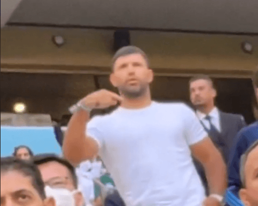 Snimak postao viralan: Nervozni Aguero se nije mogao "ugasiti" na tribinama