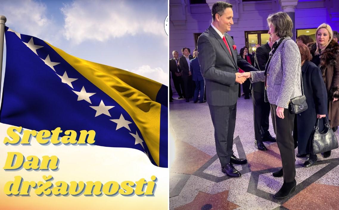 Ambasada SAD: Sretan Dan državnosti, Bosno i Hercegovino!