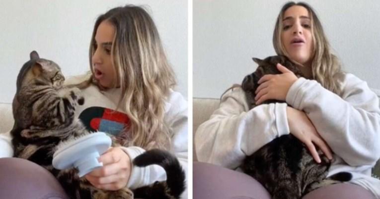 Žena odglumila da je povrijedila mačka, pogledajte šta je životinja napravila