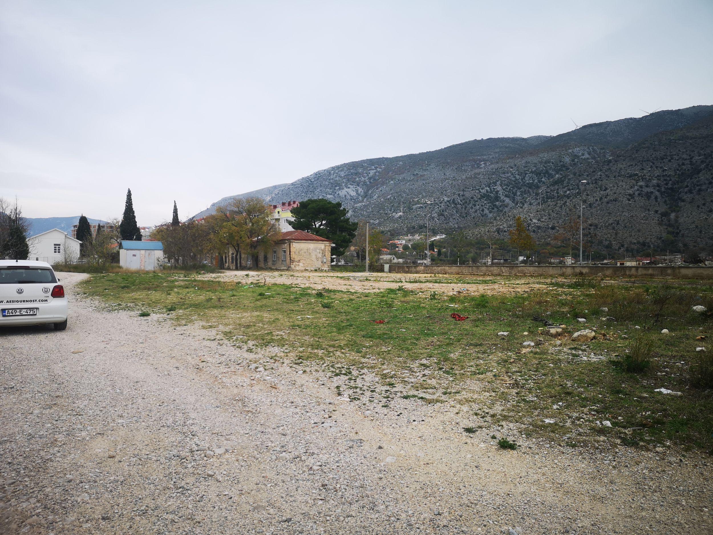 Lokacija gdje je planirana izgradnja bazena u  Mostaru - Avaz