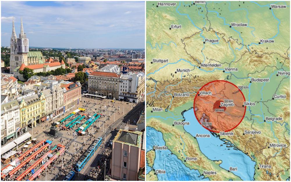 Zemljotres pogodio Zagreb - Avaz