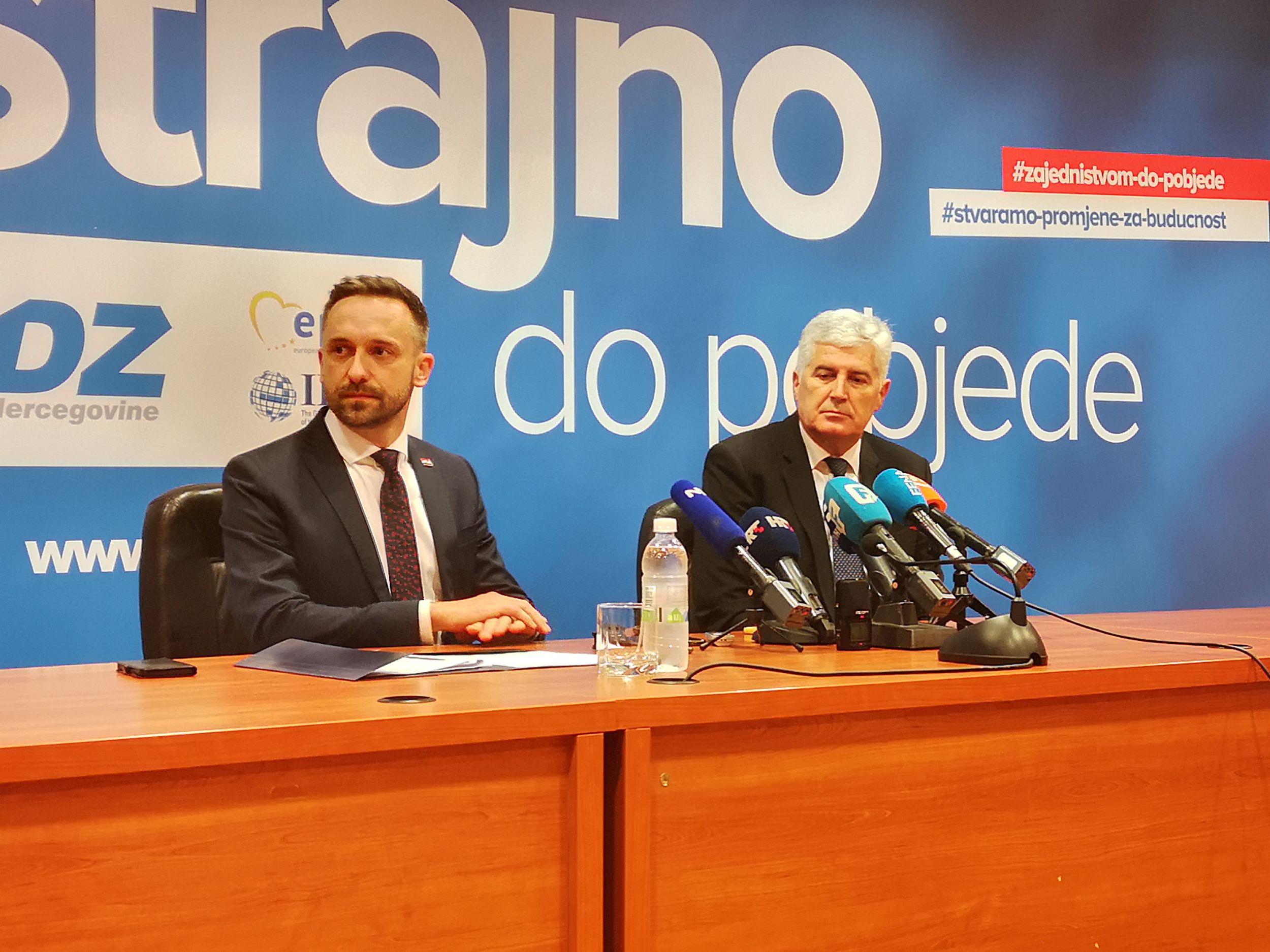 Čović: Pokrenuta procedura za imenovanje Borjane Krišto za predsjedavajuću Vijeća ministara