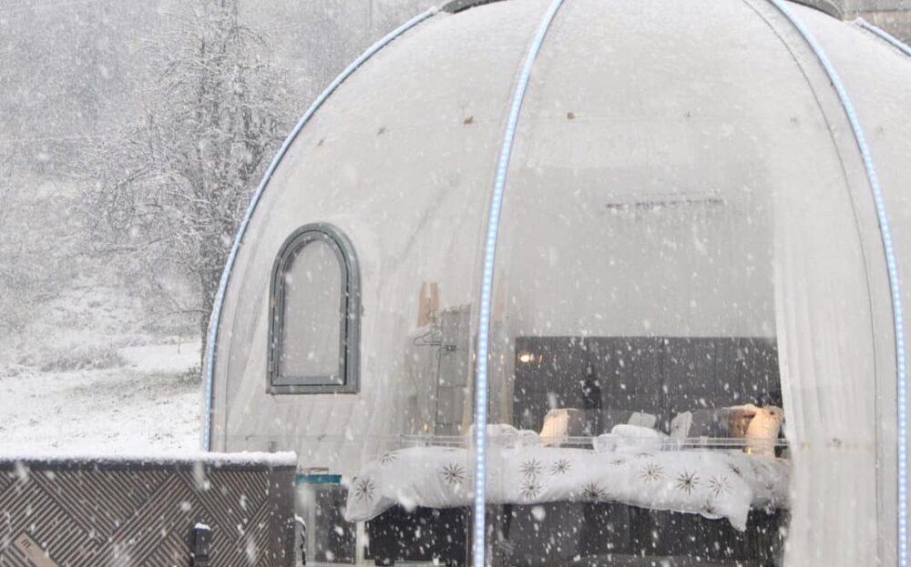 "Cupola glamping dome“ nalazi se na Bistriku - Avaz