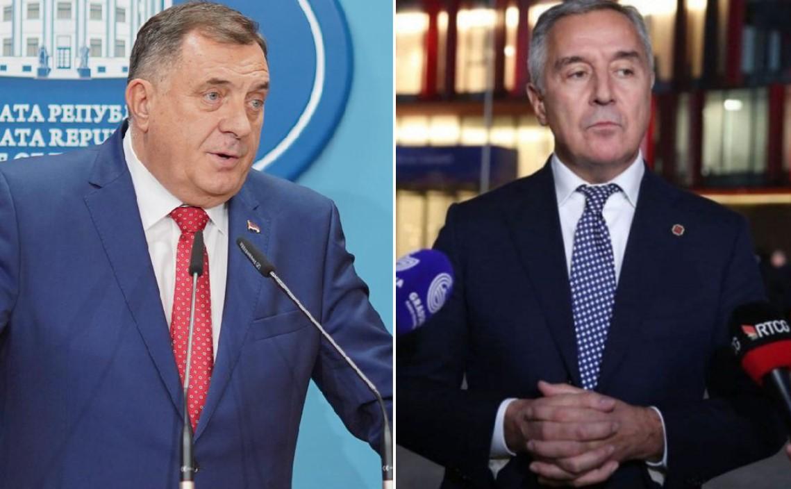 Dodik: Đukanović pokušava da zaustavi slobodan pad svoje partije - Avaz