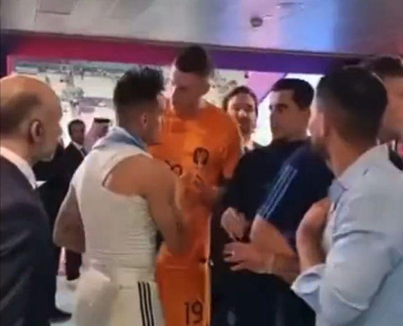 Isplivao snimak iz tunela: Nizozemski napadač krenuo da se obračuna s Mesijem, Aguero ga branio
